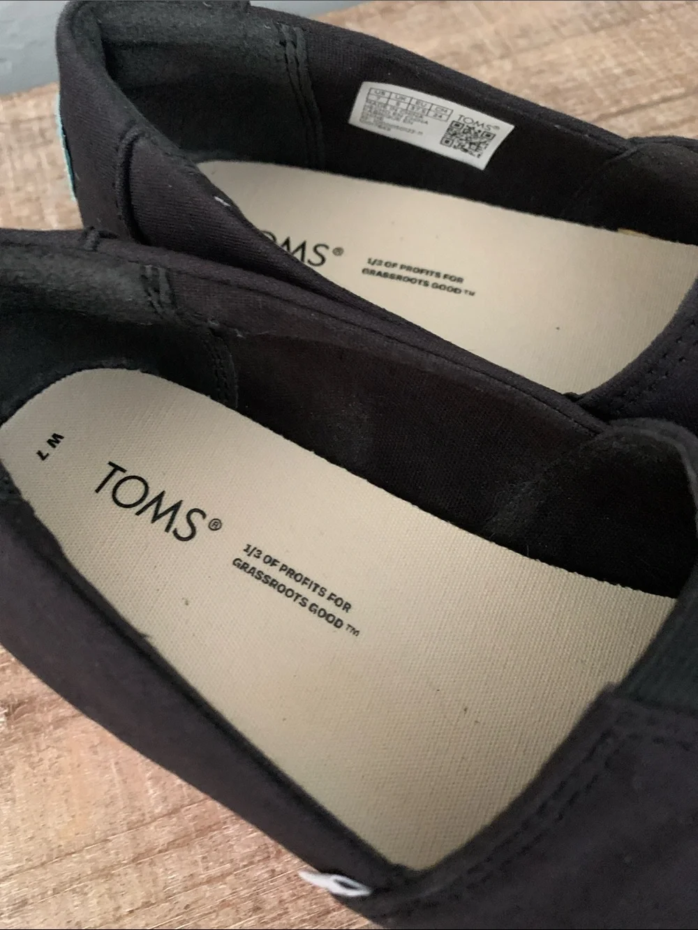 Toms Platform Espadrille with Rainbow Stripe Sole